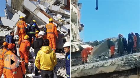 Turkey Earthquake Watch India S Rescue Efforts Near Collapsed Building In Quake Hit Turkey