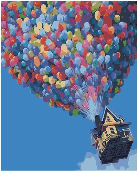 Printable Up House With Balloons