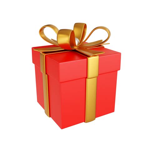 Christmas 3d Element Gift Box 13836340 PNG