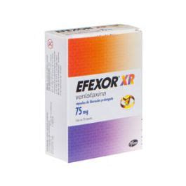 Efexor Xr 75 mg 20 cápsulas