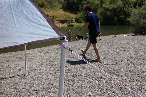 Easy Portable Beach Shelter : 5 Steps (with Pictures) - Instructables