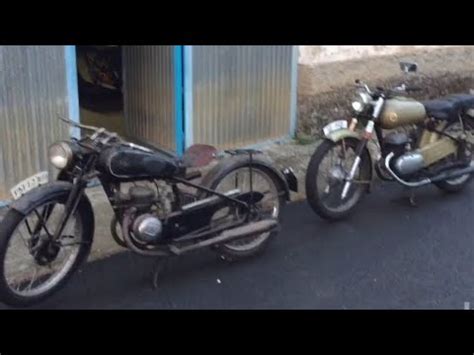 Motos Clásicas de 125cc Lube año 1949 y Montesa año 1958 YouTube