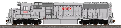 Nrex Emd Sd50 8695