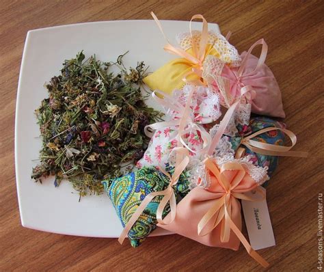 Ароматические саше - мешочки с травами