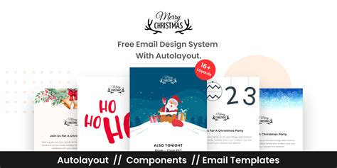 Christmas - Email Design System For Christmas & New Year | Figma