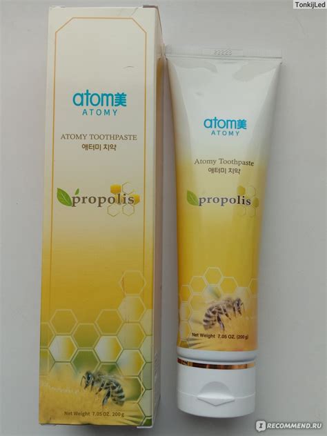 Зубная паста Atomy propolis - «На вкус приятна и пользу явно приносит ...