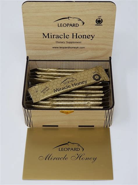 Leopard Miracle Honey Royalty Honey Usa