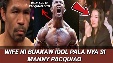 WALANG PANALO SI PACQUIAO KAY BUAKAW NG THAILAND WIFE NI BUAKAW CRUSH