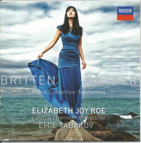 Britten Barber Elizabeth Joy Roe Piano Concertos Nocturnes