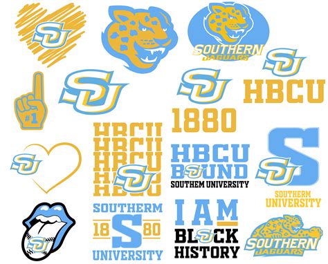 Southern University Artwork Collection Svg Png Eps Dxf Inspire Uplift