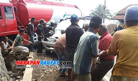 Di Panawangan Ciamis Tiga Mobil Terlibat Kecelakaan Beruntun