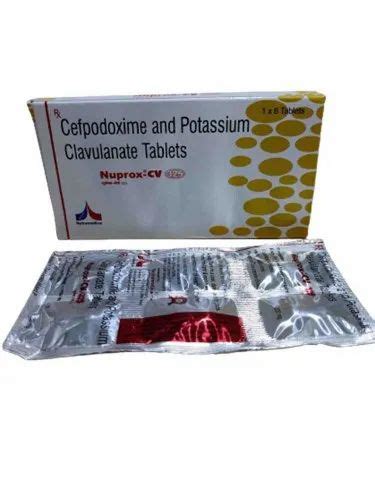 Cefpodoxime And Potassium Clavulanate Tablets At Rs 750 Box Cefpodoxime Proxetil Potassium