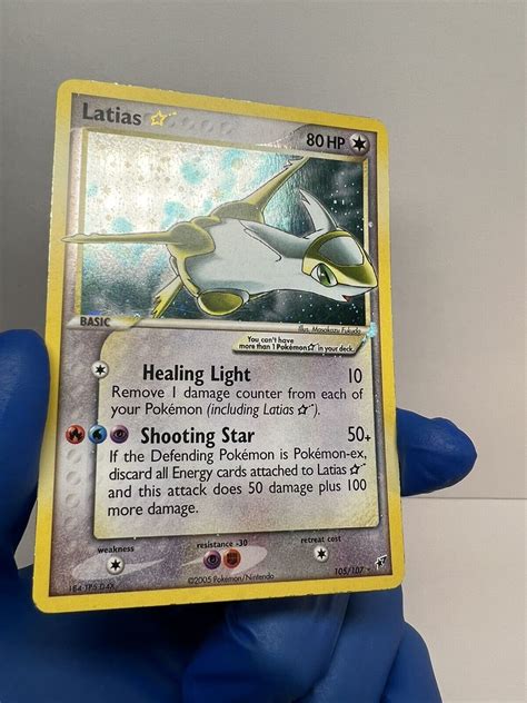 Latias Gold Star 105107 Ex Deoxys Excellent See Pics Values Mavin