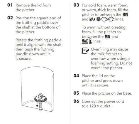 Instant Milk Frother User Manual - Manuals+