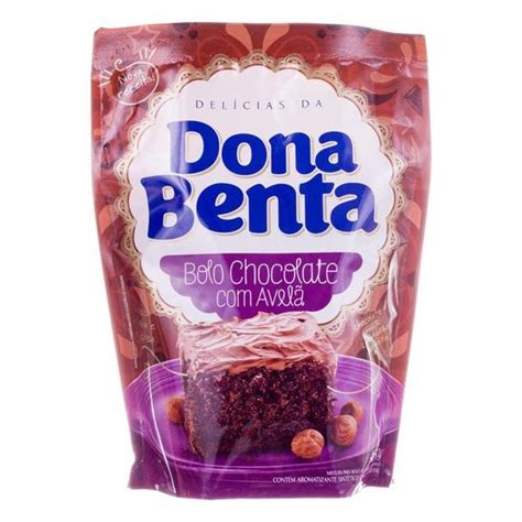 Mistura Para Bolo Dona Benta Chocolate Avelã 450G Mistura para