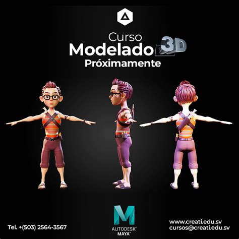 Curso de Animación Digital Creati Escuela de Diseño Gráfico El Salvador