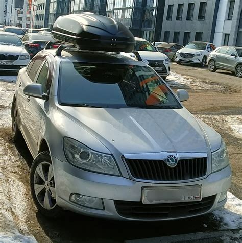 Автобокс yago avatar — Skoda Octavia A5 Mk2, 1,6 л, 2013 года ...