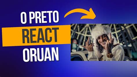 Oruam Assunto Particular Prod Ajaxx🇧🇷 Angolano React Youtube