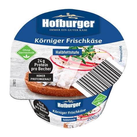 HOFBURGER Körniger Frischkäse 200 g günstig bei ALDI Nord