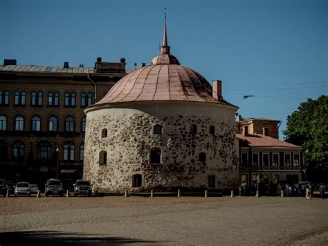 Круглая башня в Выборге