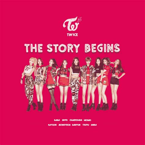 TWICE LIKE OOH-AHH / THE STORY BEGINS album cover by LEAlbum on DeviantArt