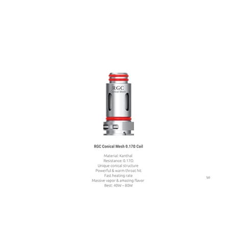 Smok Rgc Conical Mesh Coil Ohm