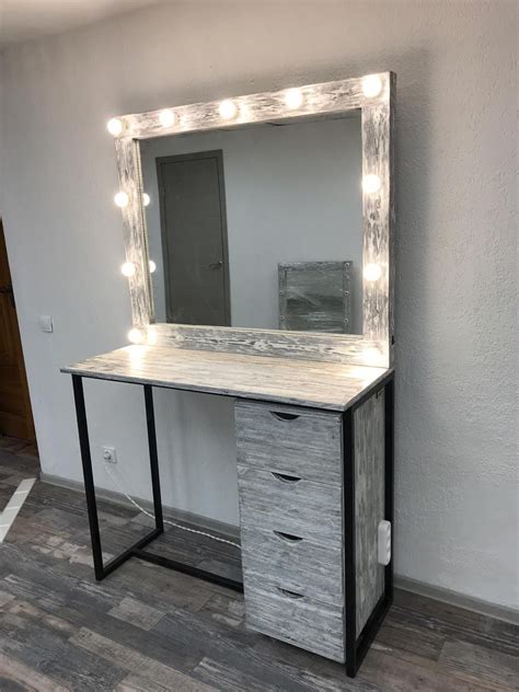 Туалетный столик лофт - 57 фото