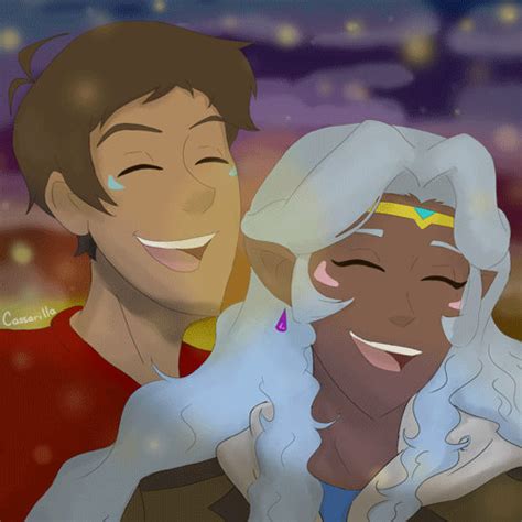 Allura and Lance Fireflies + Fanfic + Speedpaint by CassarillaDraws on DeviantArt