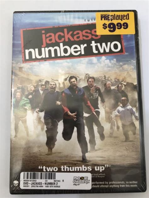 Jackass Number Two Dvd 2006 Rated Full Screen Version For Sale Online Ebay