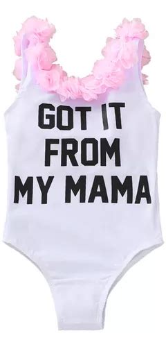 Traje De Baño Casual En Bikini Con Flores Para Niñas Traje Cuotas sin interés