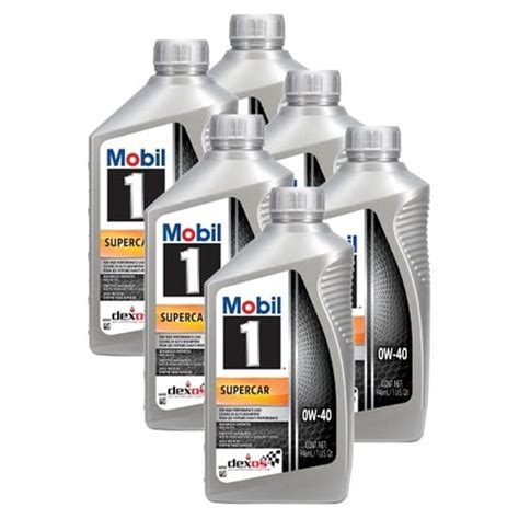 10 Quarts Mobil European Car Formula Full Synthetic SAE 55 OFF