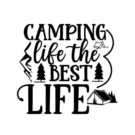 Premium Vector Camping Svg Design Cut Files