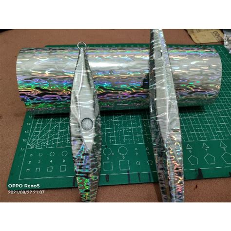 Jual Stiker Hologram Foil Hot Stamping Meter Shopee Indonesia