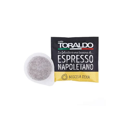 150 Cialde Caffè Toraldo Miscela Decaffeinato