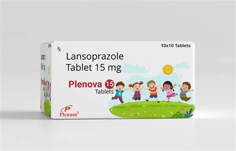 Lansoprazole Tablet 15 Mg Plenova 15 Plenum Biotech