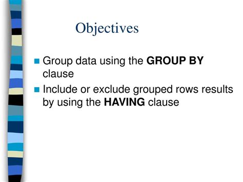 PPT Group Functions Using GROUP BY Clause PowerPoint Presentation