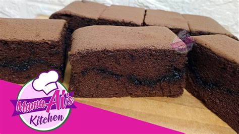 Double Chocolate Castella Cake Taiwanese Chocolate Castella Soft