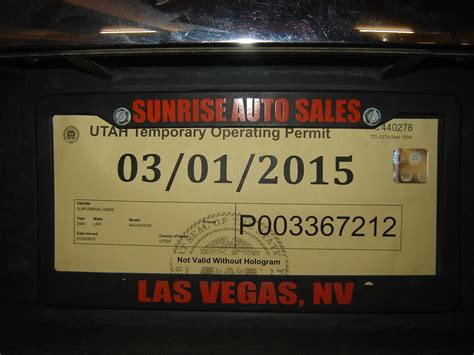 Como Sacar Placas Temporales En Utah Placas Temporales Dmv Online