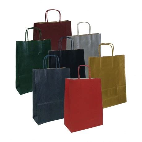 Bolsas De Papel Kraft Con Asa