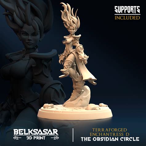 Terraforged Enchantress Nude Set X D File For D PrintingCults