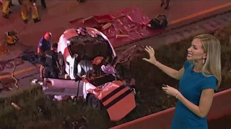 Wrong Way Crash Closes Southbound Lanes Of Floridas Turnpike In Miami