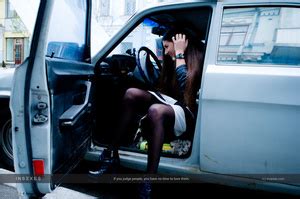 Elegant Brunette Exposing Her Lusciously Formed Legs In XXX Dessert