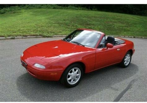 1991 Mazda Miata Convertible Red Rwd Manual For Sale Mazda Miata 1991