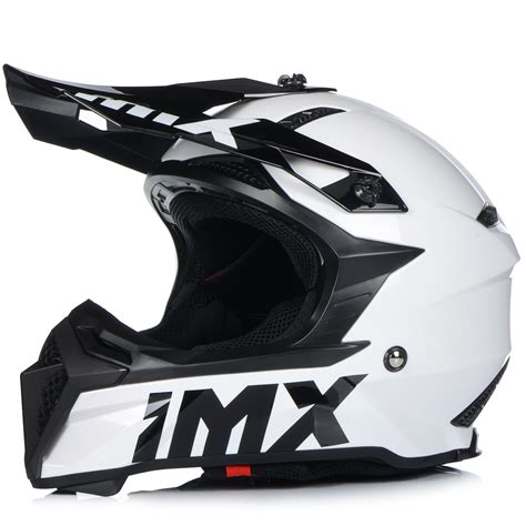 Casca Moto Imx Fmx Enduro Protectie Uv Off Road Alb L Cm