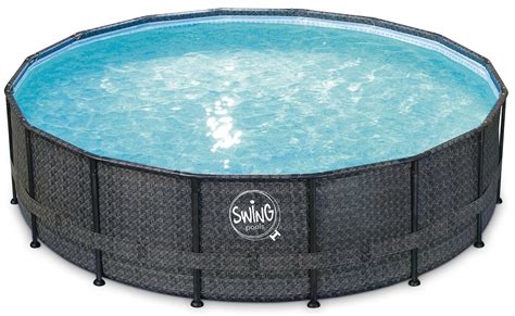 Kjøp Swing Pools Elite Wicker Basseng 488 cm Jollyroom