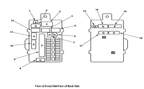 ᐅ Acura Tl 2013 2014 Fuse Box Diagram 🔧