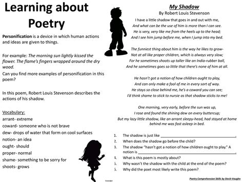 Personification Examples Poems