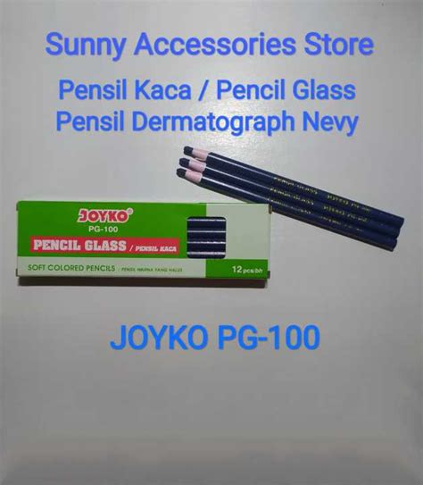 Pensil Kaca Pencil Glass Pensil Dermatograph Nevy Joyko Pg 100