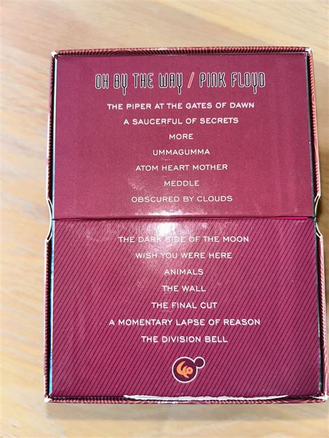 PINK FLOYD OH BY THE WAY BOX SET 14 CD S GENUINE And COMPLETE