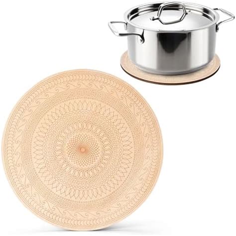 Amazon Whole Housewares Wooden Trivet For Hot Dishes Pots And Pans Heat Resistant Wood